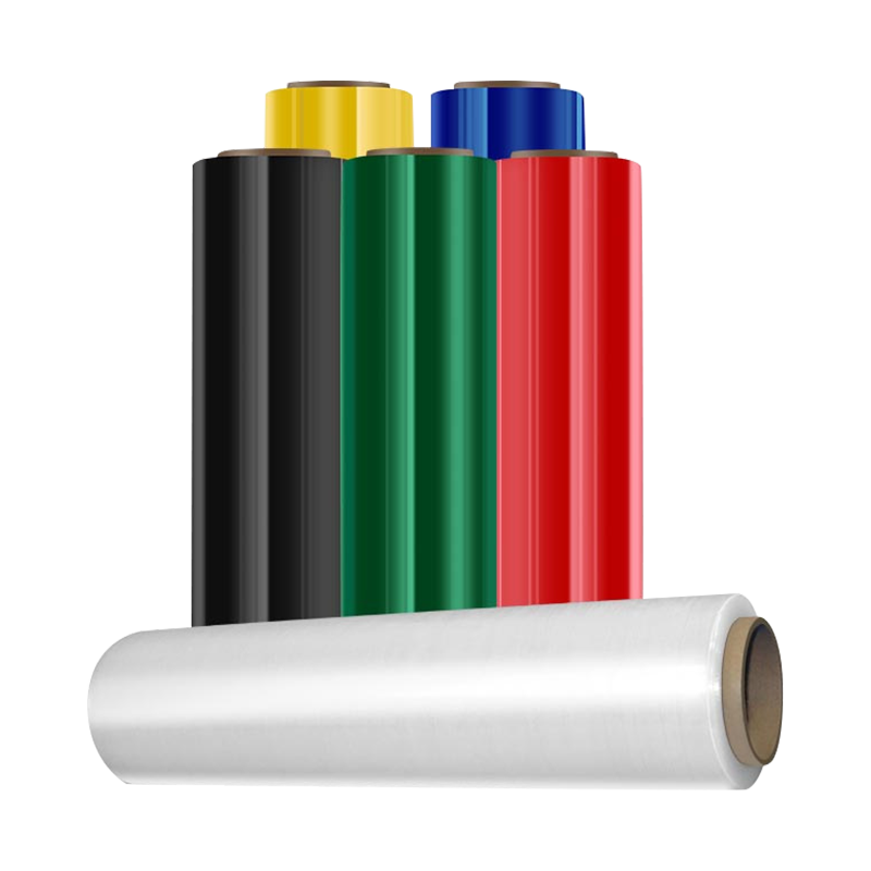 Multi-colors wrapping film