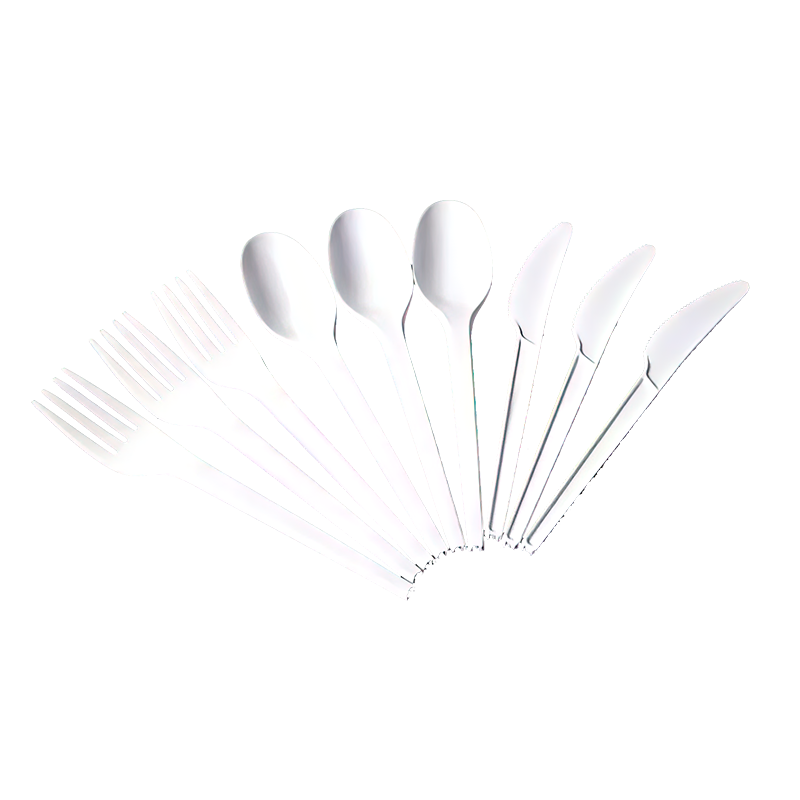 Biodegradable knives, forks and spoons